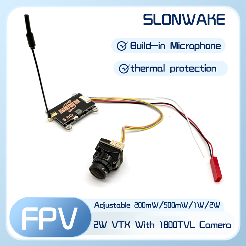 Fpv Drone Frame - SLONWAKE 5.8G 56CH 2W передатчик VTX